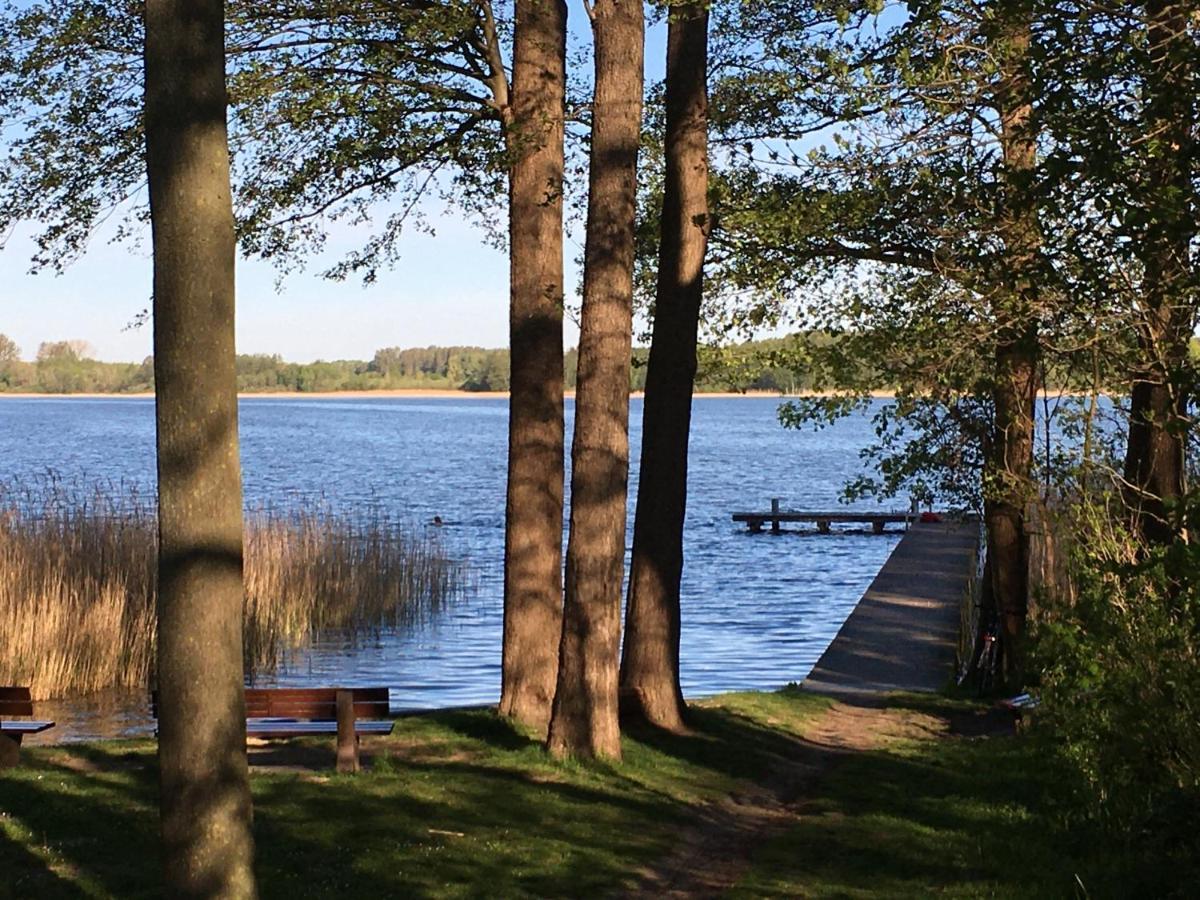 Kontaktlos einchecken in die Villa Irene am Inselsee Muhl Rosin Exterior foto