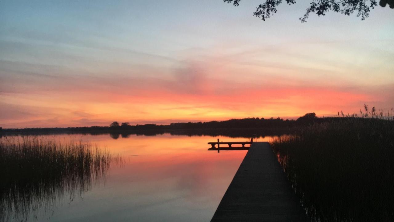 Kontaktlos einchecken in die Villa Irene am Inselsee Muhl Rosin Exterior foto