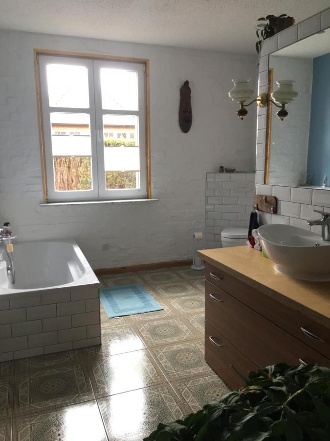 Kontaktlos einchecken in die Villa Irene am Inselsee Muhl Rosin Exterior foto