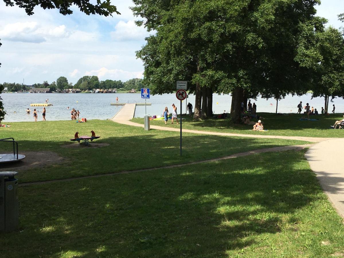 Kontaktlos einchecken in die Villa Irene am Inselsee Muhl Rosin Exterior foto