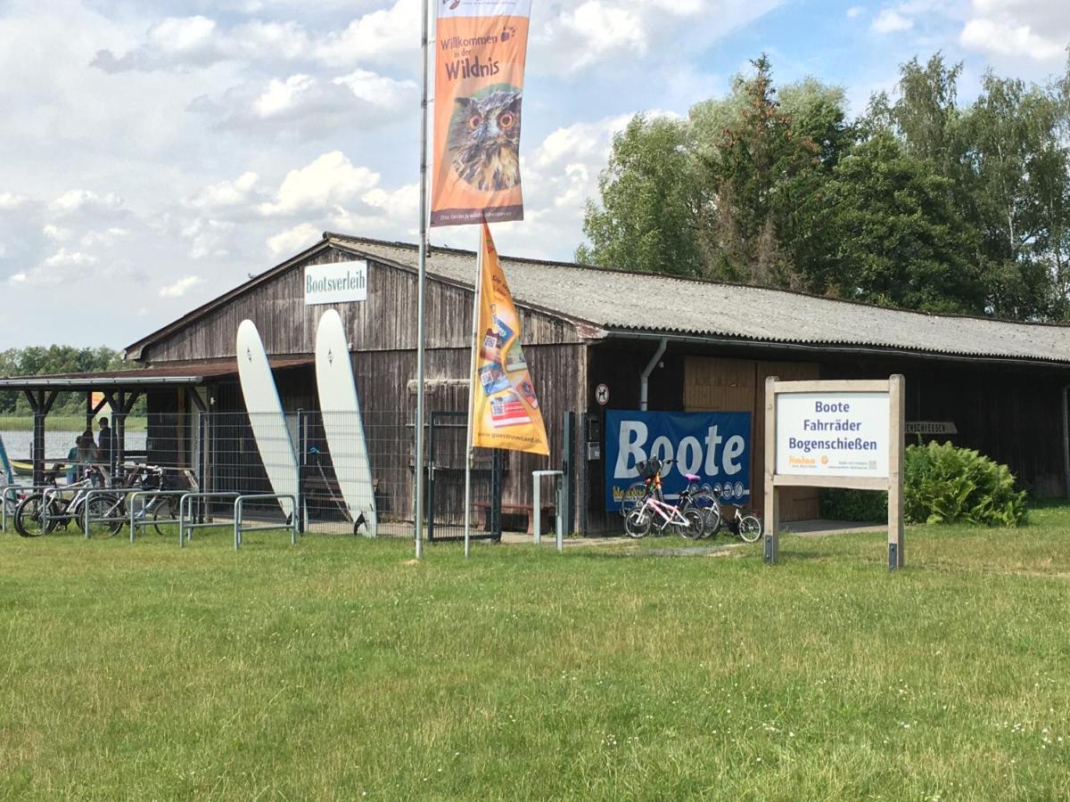 Kontaktlos einchecken in die Villa Irene am Inselsee Muhl Rosin Exterior foto