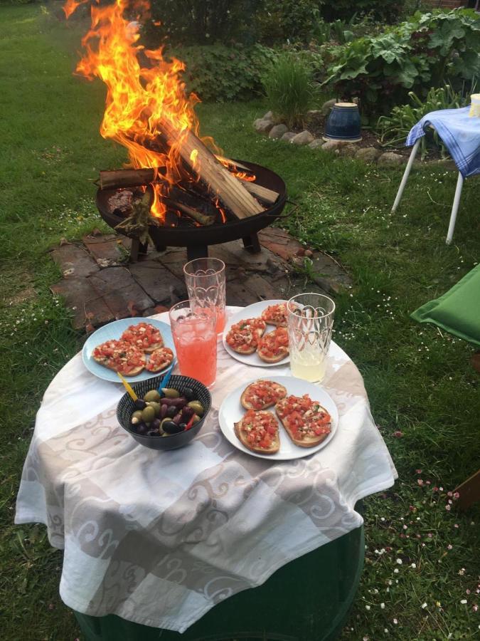 Kontaktlos einchecken in die Villa Irene am Inselsee Muhl Rosin Exterior foto
